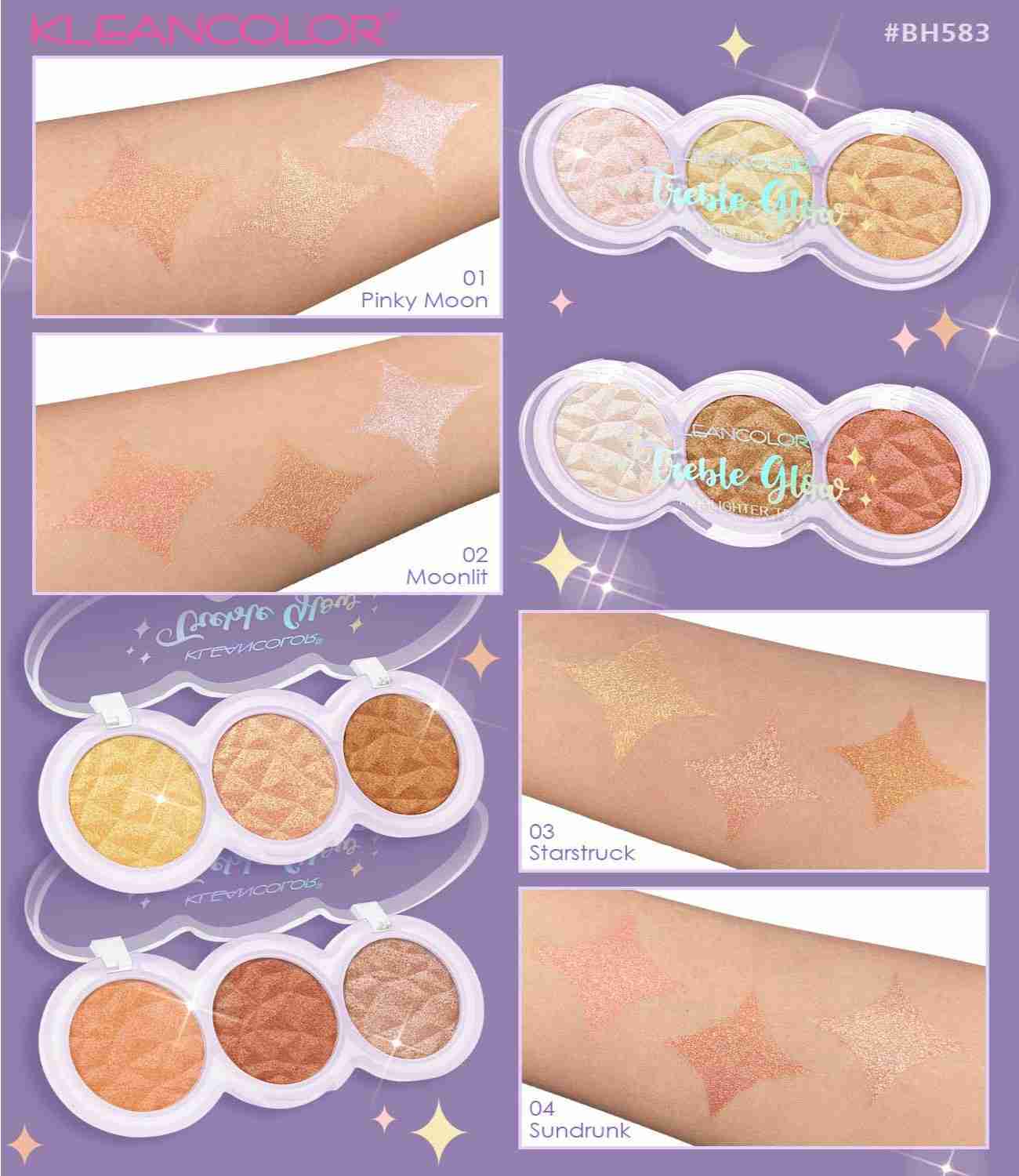 TREBLE GLOW HIGHLIGHTER TRIO SUPERNATURALHN P TREBLE GLOW HIGHLIGHTER TRIO - Imagen 1
