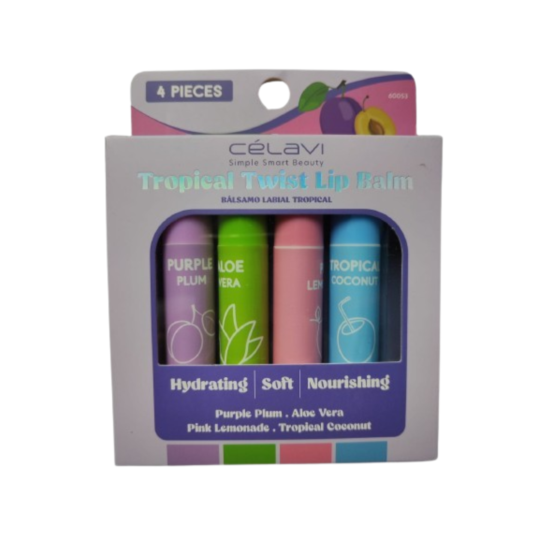 TROPICAL TWIST 4PC LIP BALM SUPERNATURAL HN 001 TROPICAL TWIST 4PC LIP BALM - Imagen 1