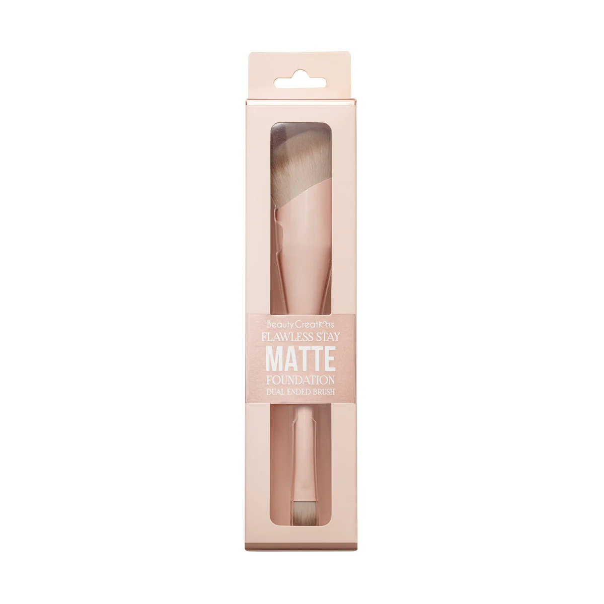 FLAWLESS STAY MATTE DUAL ENDED FOUNDATION BRUSH 001 SUPERNATURAL HN FLAWLESS STAY MATTE DUAL ENDED FOUNDATION BRUSH - Imagen 1