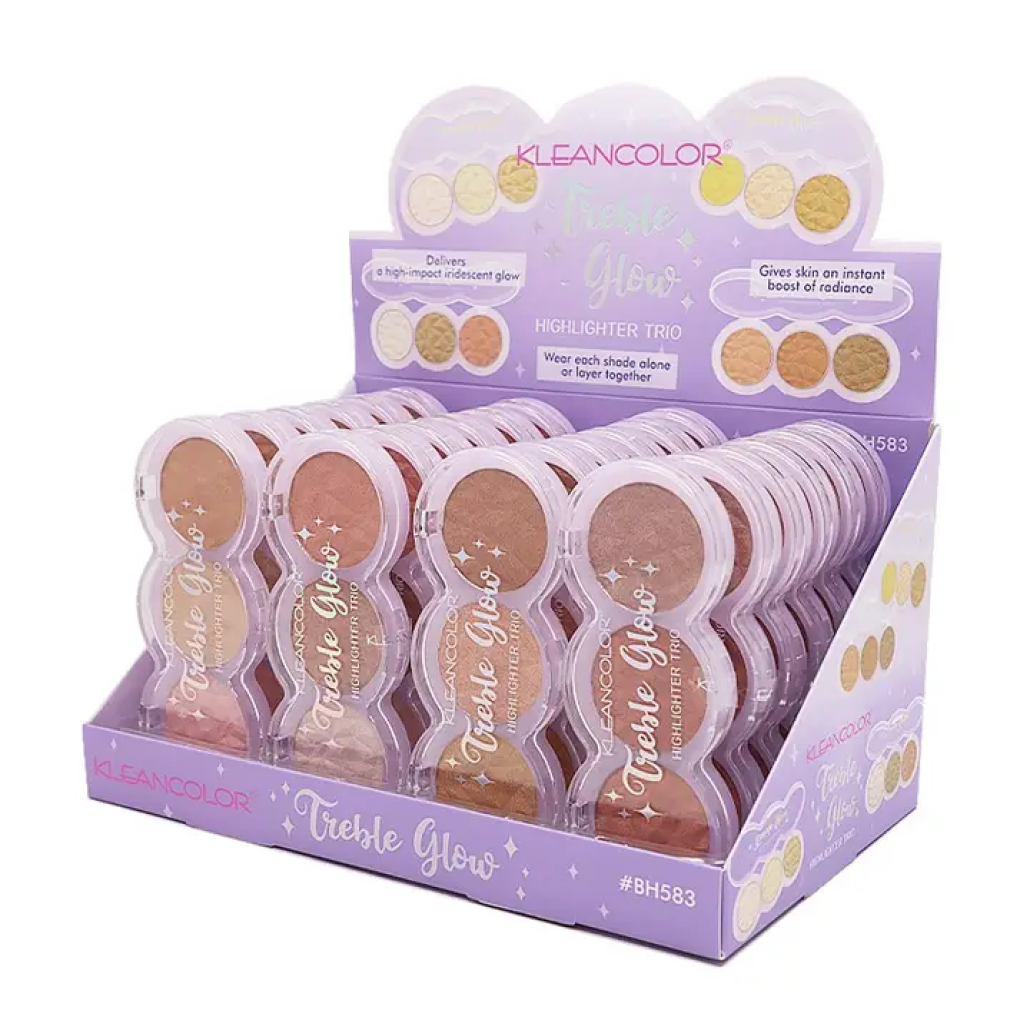 TREBLE GLOW HIGHLIGHTER TRIO 4 COLOR DISPLAY 001 SUPERNATURAL HN TREBLE GLOW HIGHLIGHTER TRIO 4 COLOR DISPLAY - Imagen 1