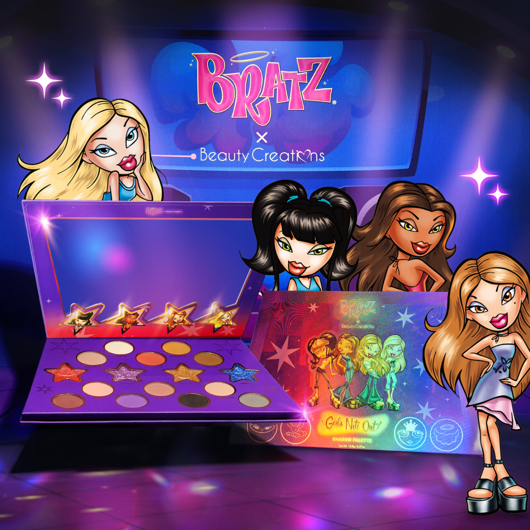 BRATZ GIRLS NITE OUT SHADOW PALETTE 001 SUPERNATURALHN GIRLS NITE OUT SHADOW PALETTE - Imagen 1