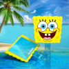 SPONGEBOB IM READY HAND MIRROR