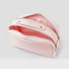 MINI COSMETIC GLAM POUCH - PINK