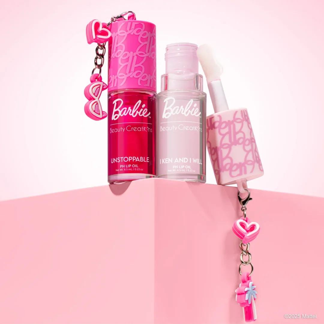 BARBIE X BEAUTY CREATIONS PH LIP OIL ''UNSTOPPABLE & I KEN AND I WILL'' SUPERNATURALHN BARBIE PH LIP OIL ''UNSTOPPABLE & I KEN AND I WILL'' - Imagen 1