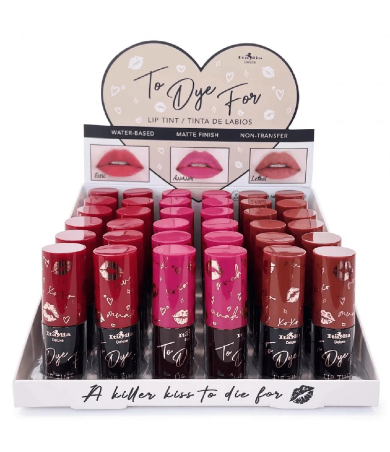 TO DYE FOR LIP TINT DISPLAY 001 SUPERNATURALHN TO DYE FOR LIP TINT DISPLAY - Imagen 1