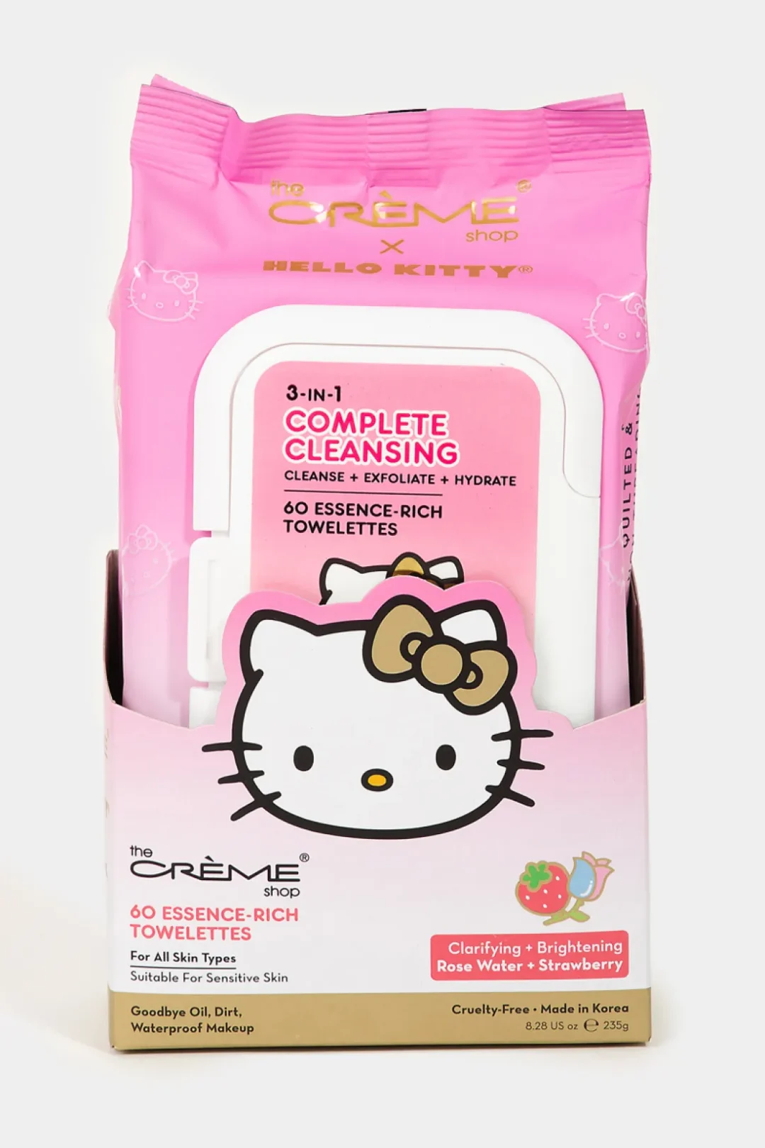 3 IN 1 COMPLETE CLEANSING ROSE WATER + STRAWBERRY 001 SUPERNATURALHN 3 IN 1 COMPLETE CLEANSING ROSE WATER + STRAWBERRY - Imagen 1
