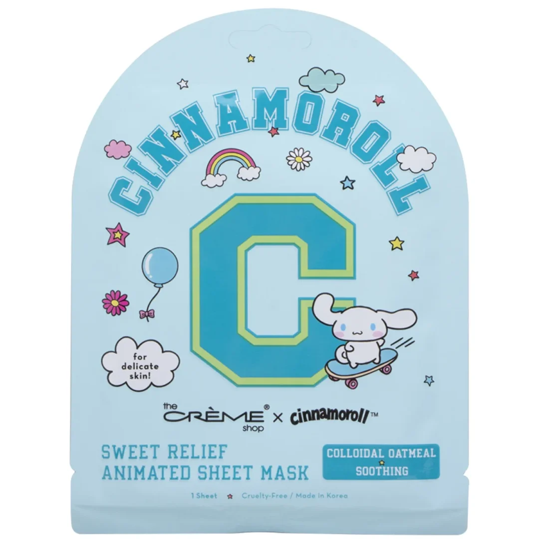 CINNAMOROLL SWEET RELIEF ANIMATED SHEET MASK SUPERNATURALHN CINNAMOROLL SWEET RELIEF ANIMATED SHEET MASK - Imagen 1