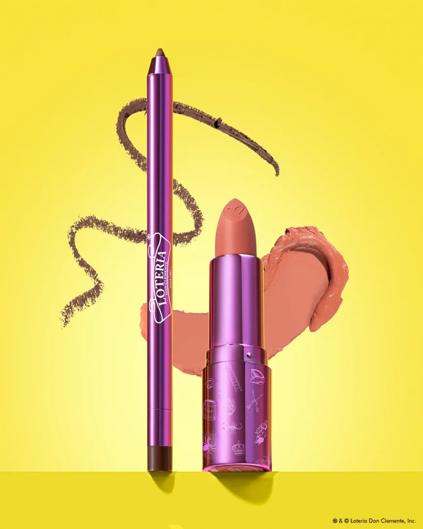 LOTERÍA DON CLEMENTE®️ LIPSTICK & LIP LINER DUO 002 SUPERNATURALHN LOTERÍA DON CLEMENTE®️ LIPSTICK & LIP LINER DUO - Imagen 1