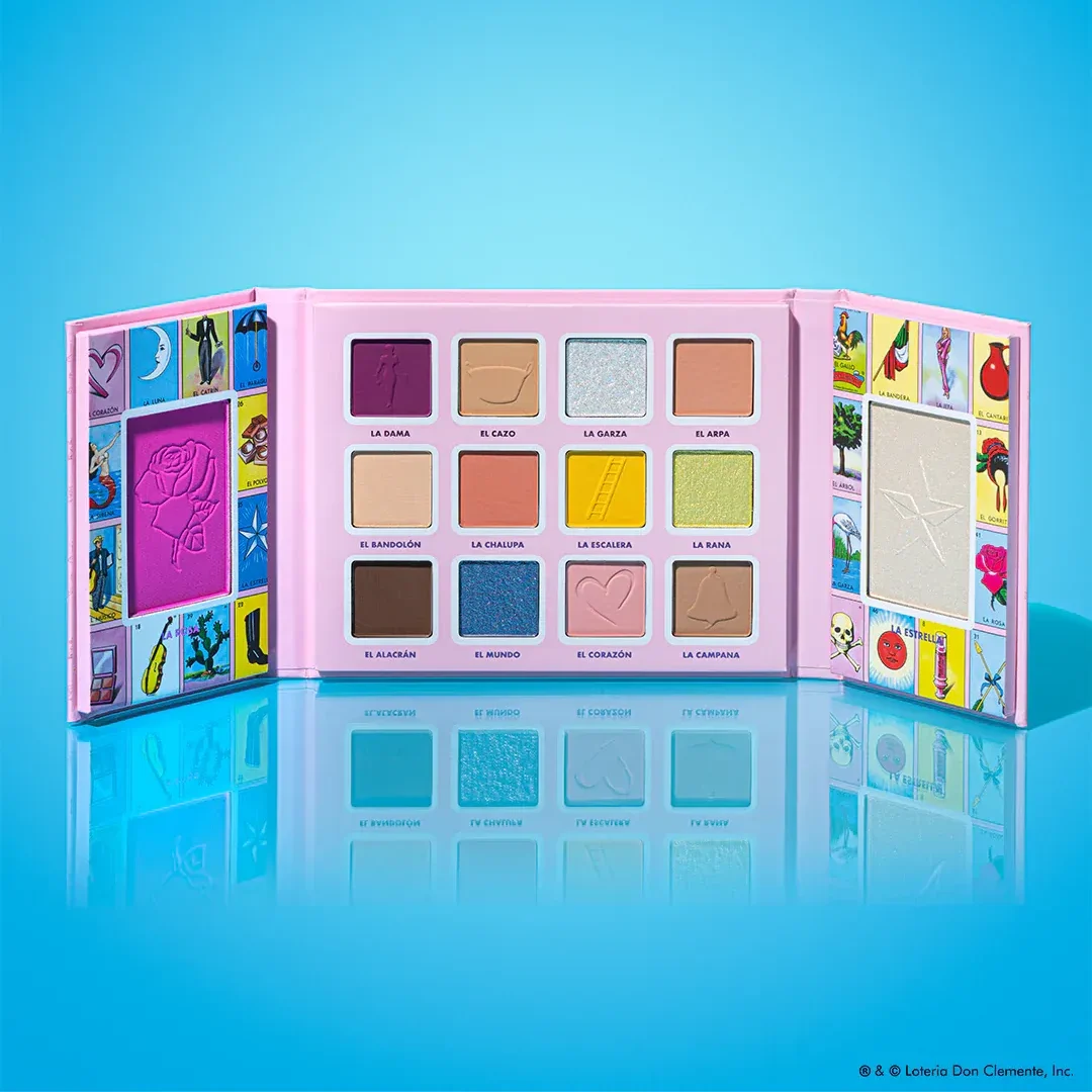 LOTERÍA DON CLEMENTE®️ SHADOW & FACE PALETTE 001 SUPERNATURALHN LOTERÍA DON CLEMENTE®️ SHADOW & FACE PALETTE - Imagen 1