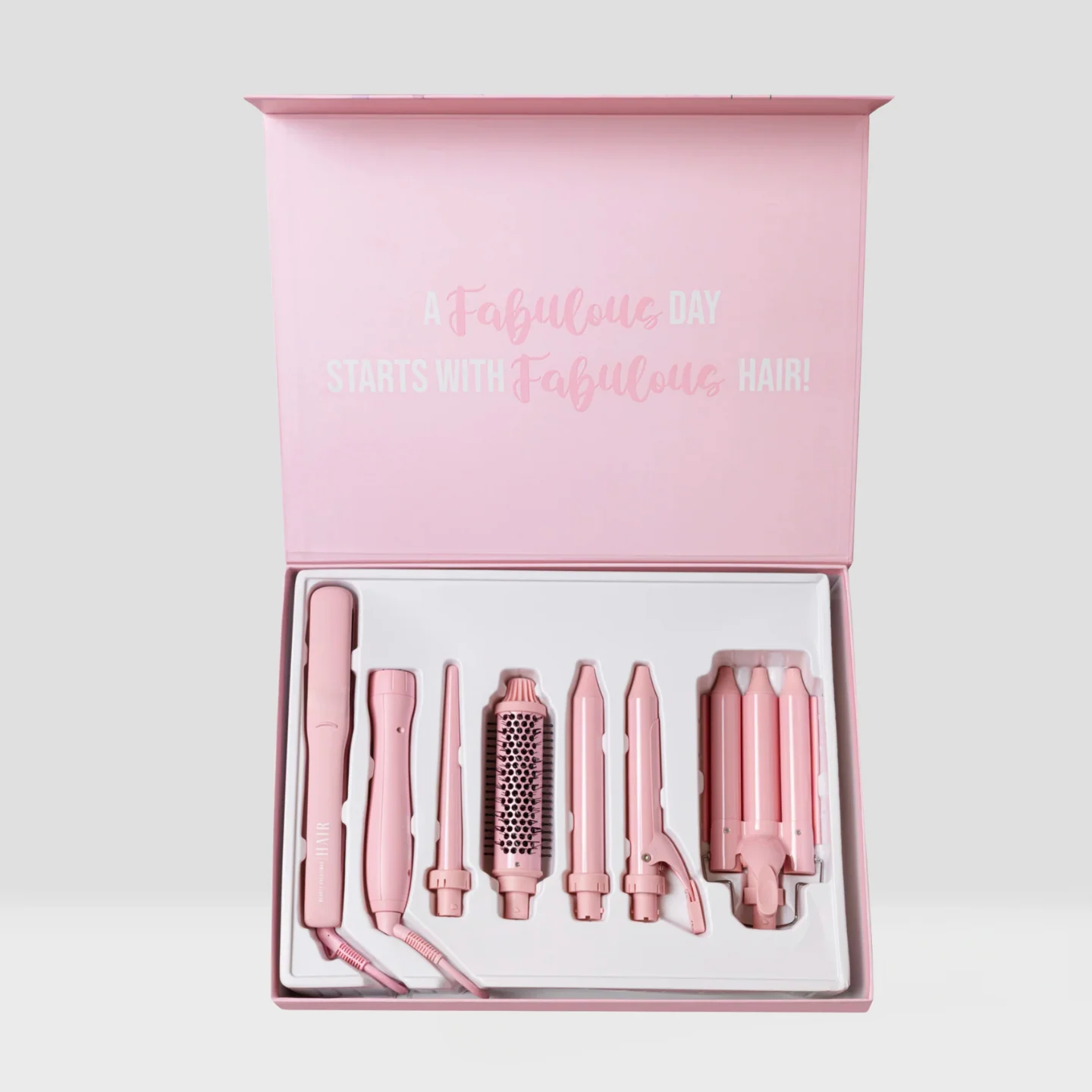 5 IN 1 MULTITASKER HAIR SET PINK 1 SUPERNATURALHN 5 IN 1 MULTITASKER HAIR SET - Imagen 1