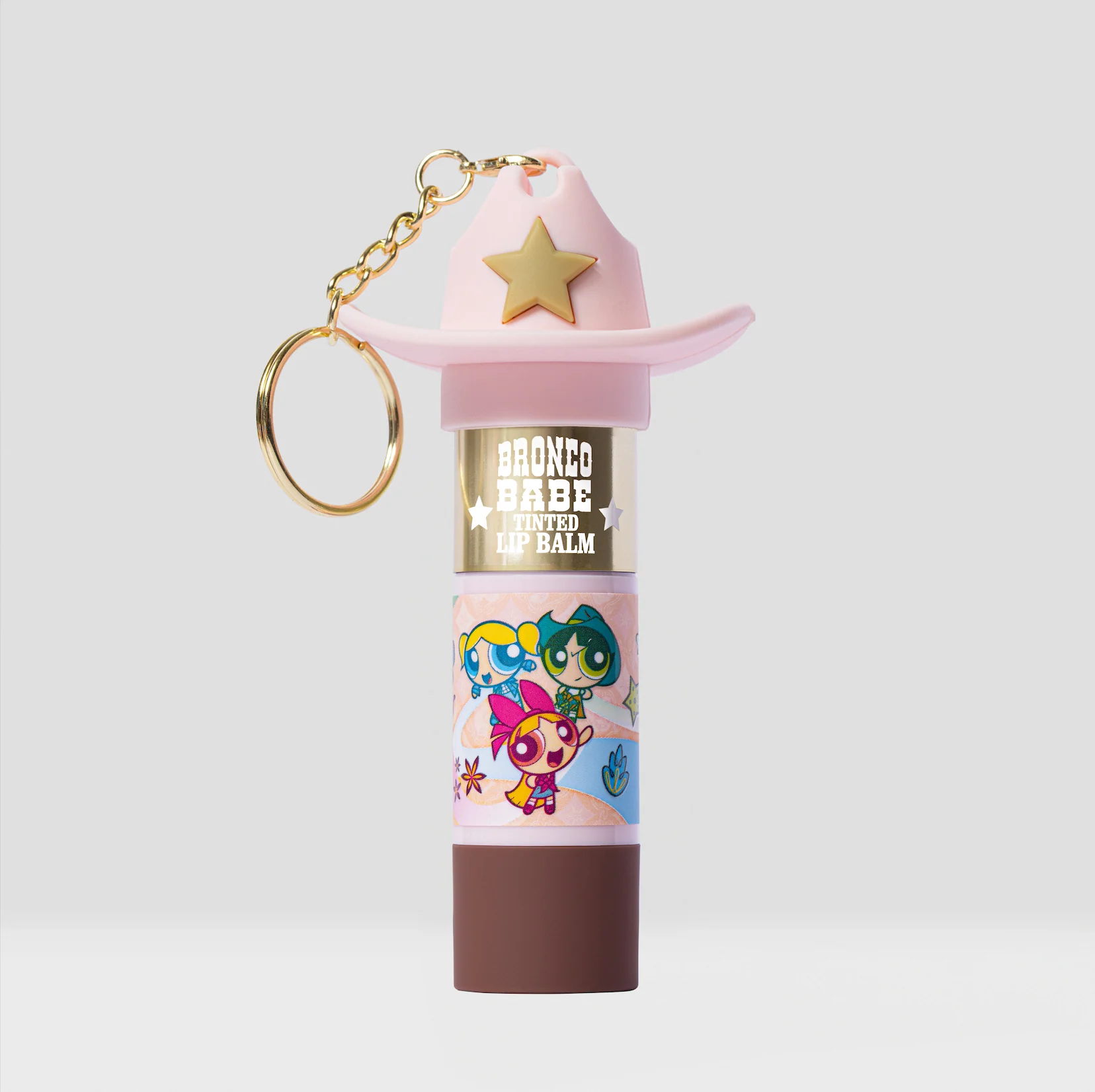 THE POWERPUFF GIRLS TINTED LIP BALM 5 SUPERNATURALHN THE POWERPUFF GIRLS TINTED LIP BALM- BRONCO BABE - Imagen 1