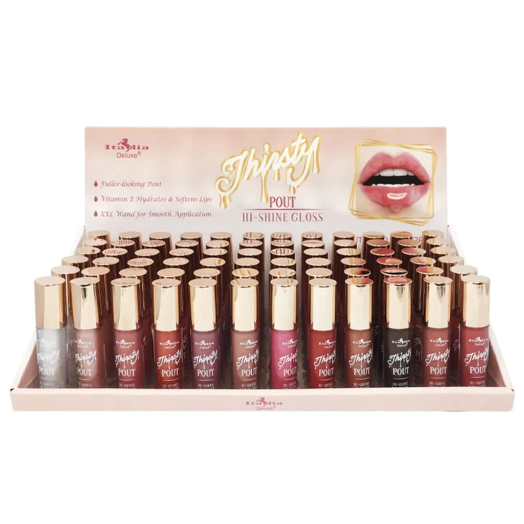 THIRSTY POUT HI-SHINE LIP GLOSS DISPLAY SUPERNATURALHN THIRSTY POUT HI-SHINE LIP GLOSS - Imagen 1