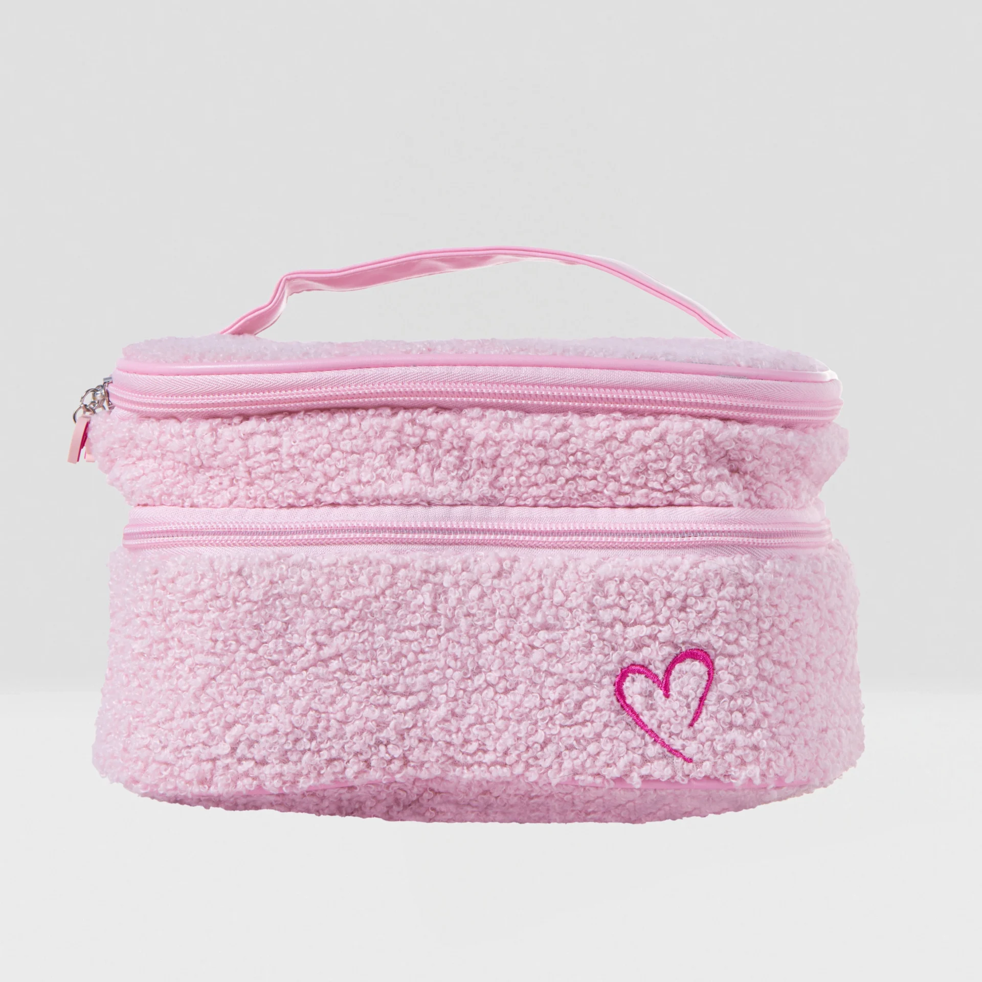 FLEECE COSMETIC BAG-PINK F1 SUPERNATURALHN FLEECE COSMETIC BAG 2 COLORES - Imagen 1