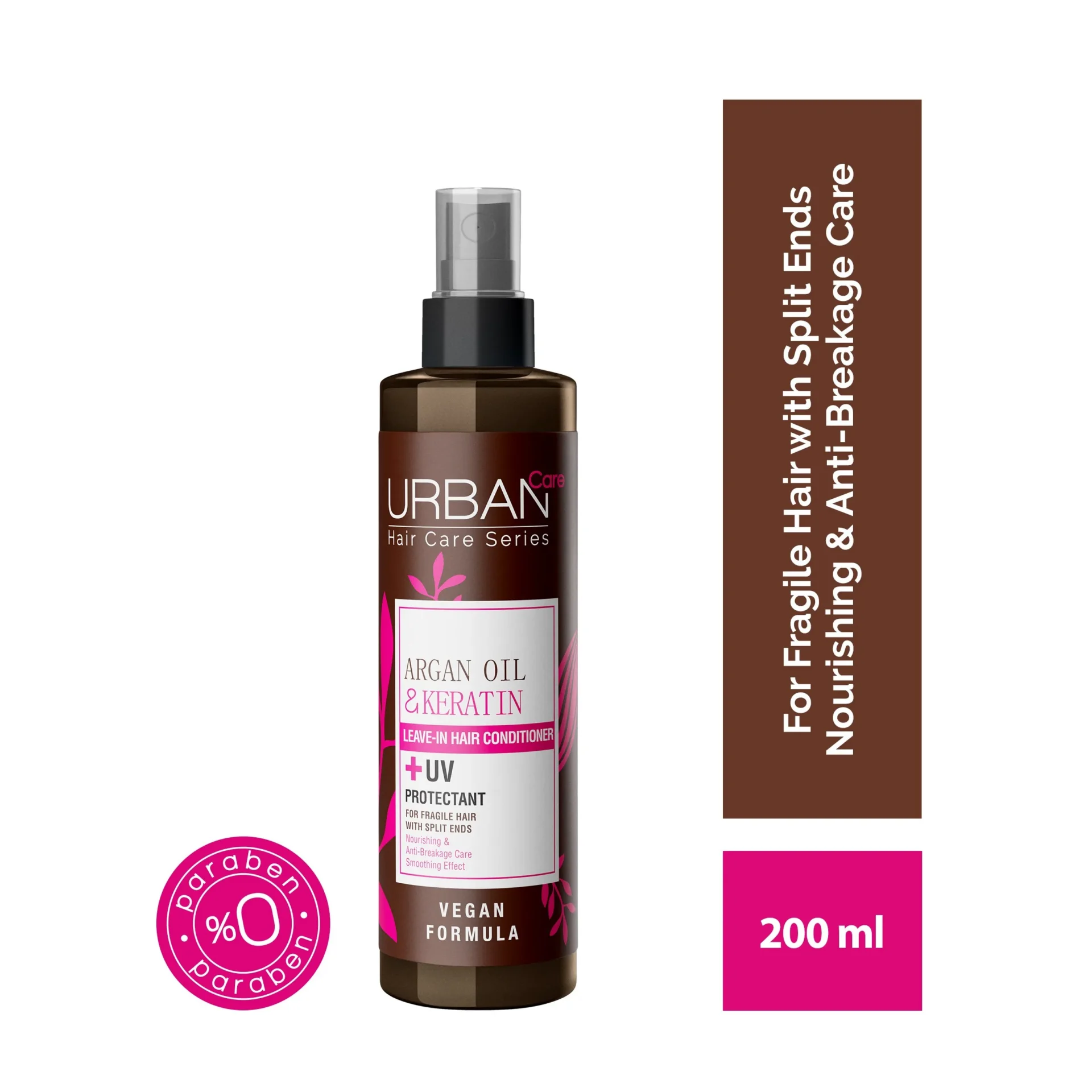 ARGAN OIL & KERATIN LEAVE-IN HAIR CONDITIONER SPRAY 200ML F1 SUPERNATURALHN ARGAN OIL & KERATIN LEAVE-IN HAIR CONDITIONER SPRAY 200ml - Imagen 1