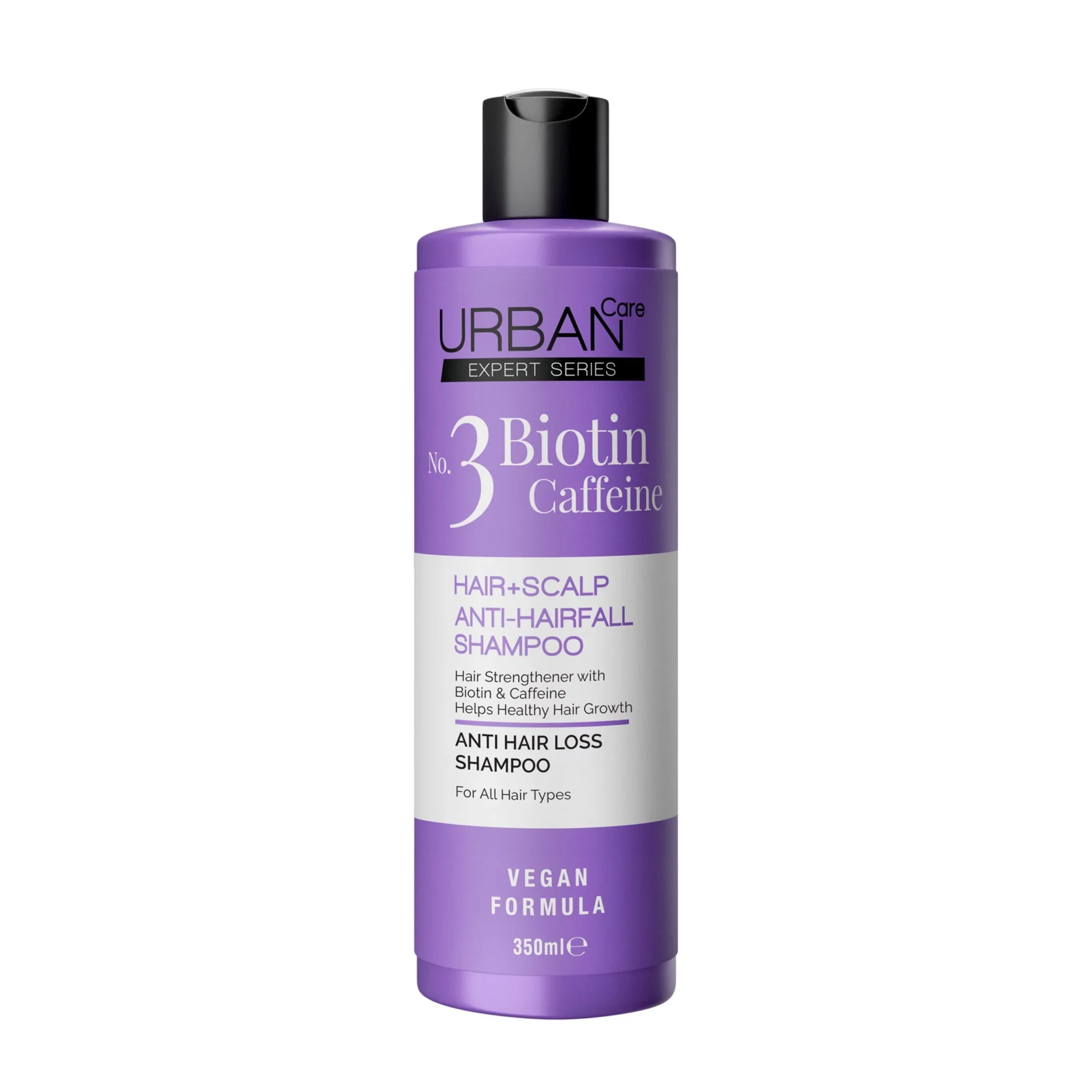 NO.3 BIOTIN CAFFEINE ANTI HAIR LOSS SHAMPOO 350ML F1 SUPERNATURALHN NO.3 BIOTIN CAFFEINE ANTI HAIR LOSS SHAMPOO 350ML - Imagen 1