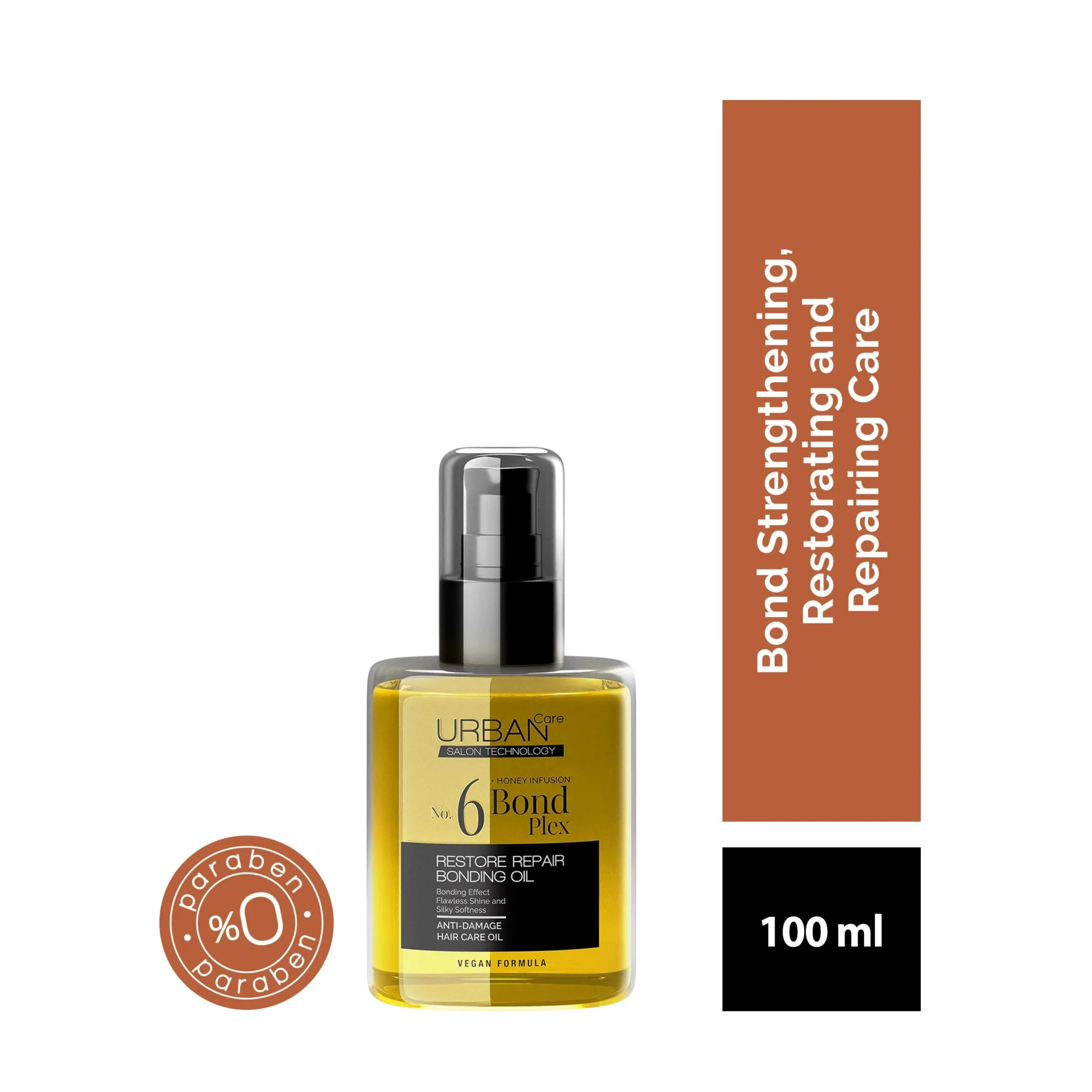 NO.6 BOND PLEX RESTORE REPAIR BONDING OIL 100ML F1 SUPERNATURALHN NO.6 BOND PLEX RESTORE REPAIR BONDING OIL 100ml - Imagen 1