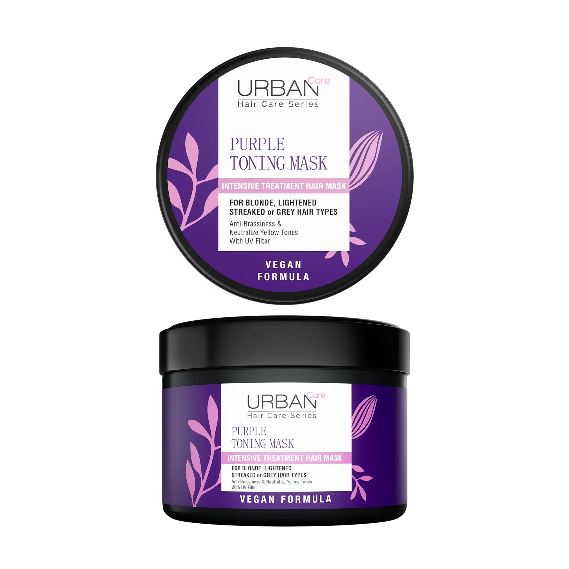 PURPLE TONING MASK 230ML F1 SUPERNATURALHN PURPLE TONING MASK 230ml - Imagen 1