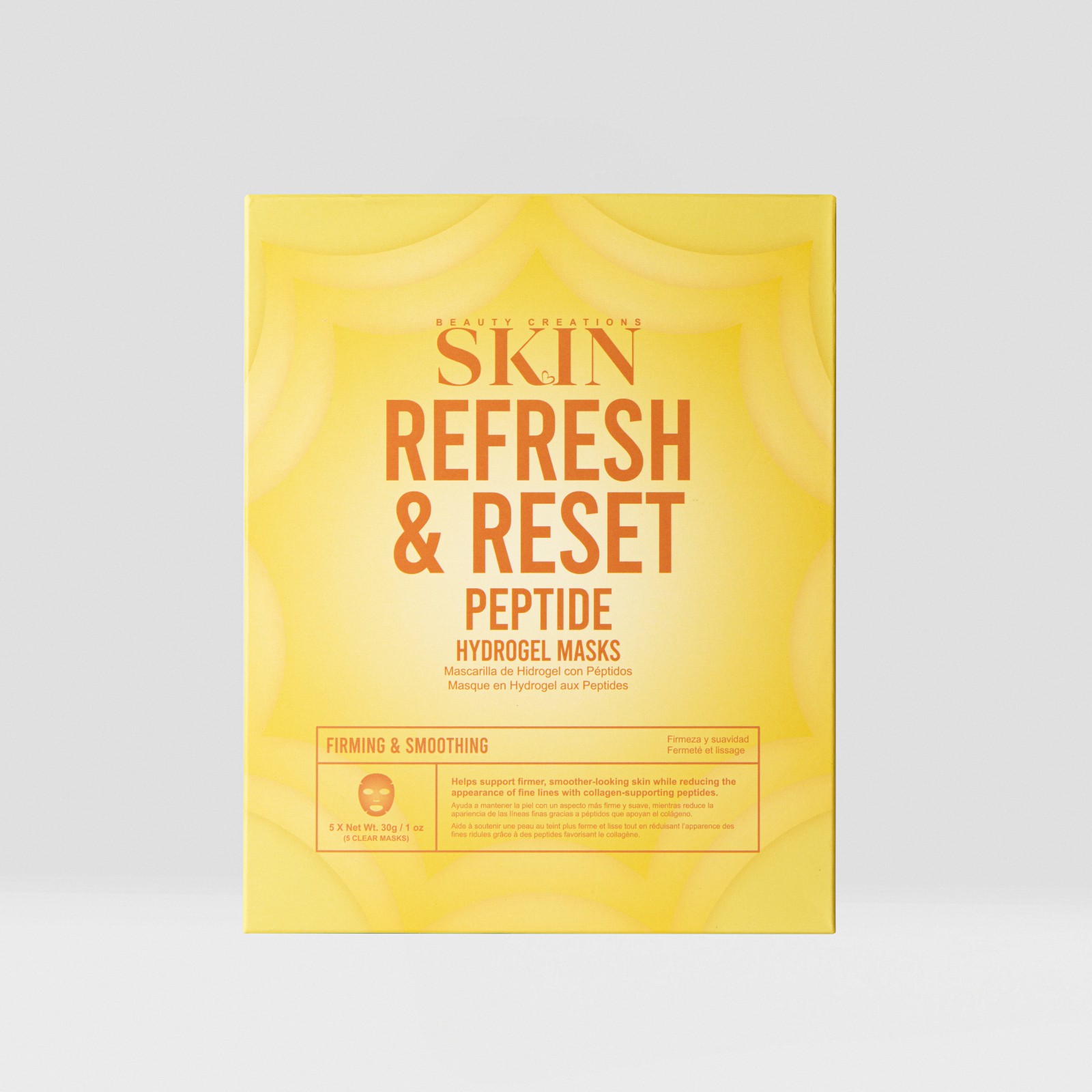REFRESH_RESET_MAS_ 5_HN_ (Tamaño web) REFRESH & RESET PEPTIDE HYDROGEL SHEET MASK 5 PC PACK - Imagen 1